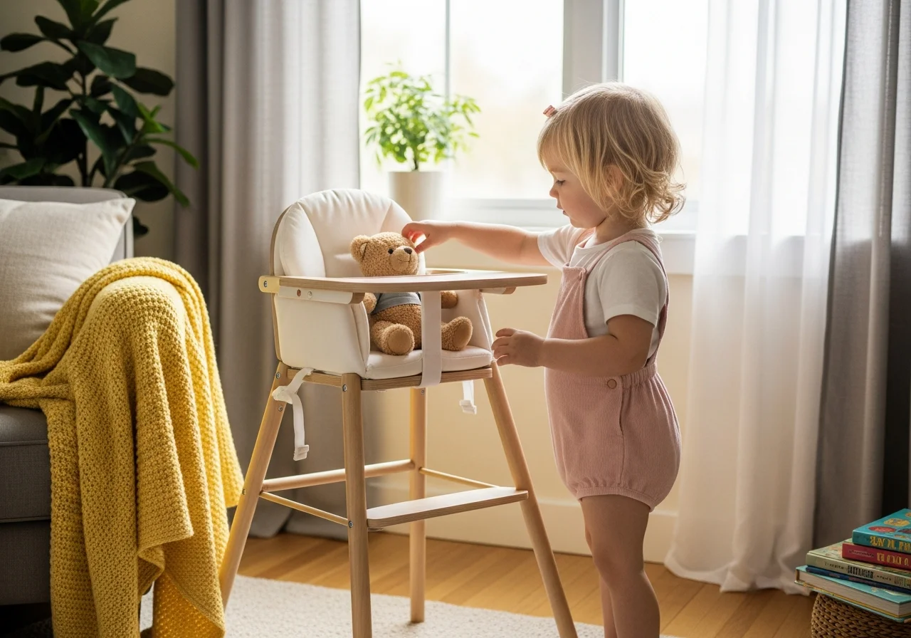 Baby Doll High Chair Activities: Mealtime Play Ideas for Young Children - activities and practical tips