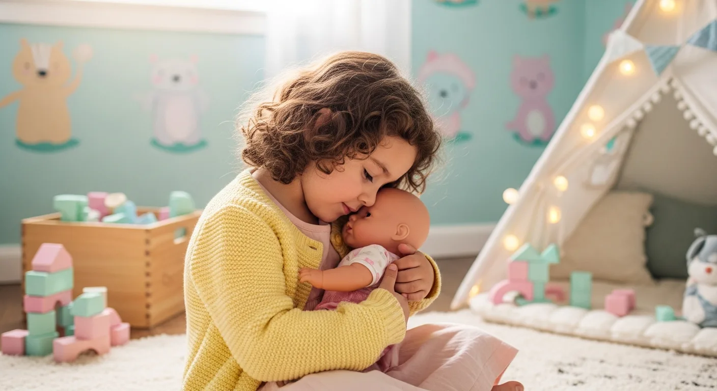 How Baby Doll Play Changes as Children Grow: A Developmental Journey