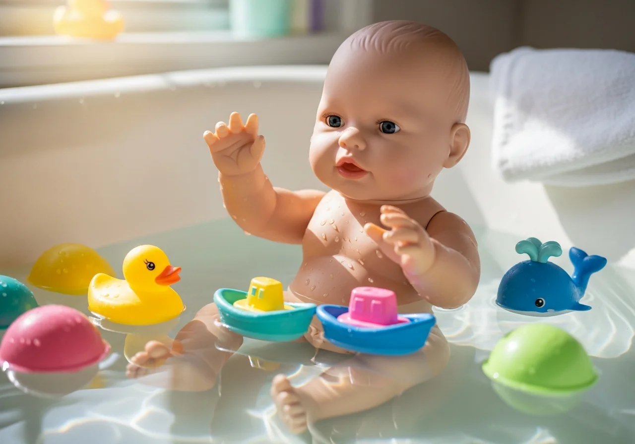 How Bath Dolls Teach Water Safety to Young Children - activities and practical tips