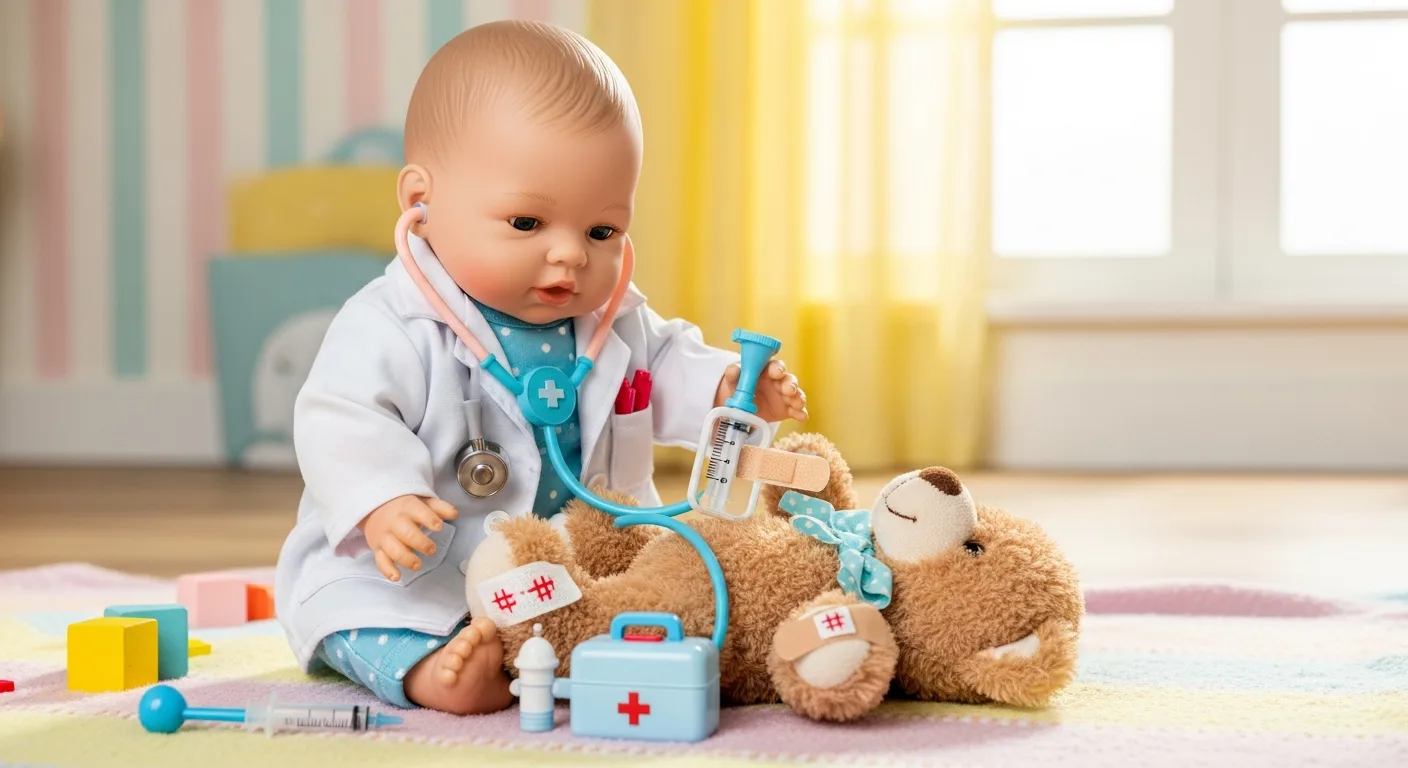 How to Create a Baby Doll Hospital Play Set at Home