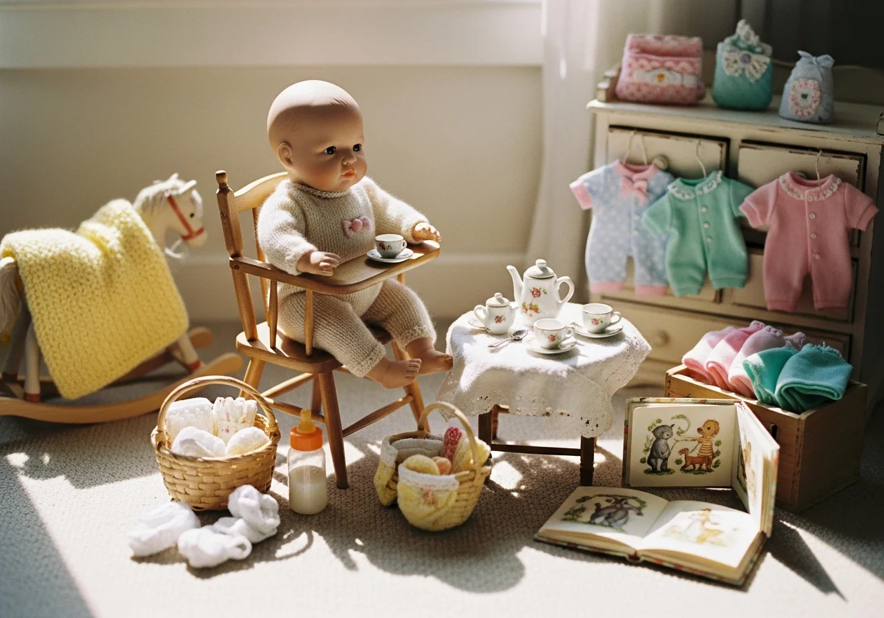 How to Store Baby Dolls and Accessories Safely: Organisation Tips - activities and practical tips