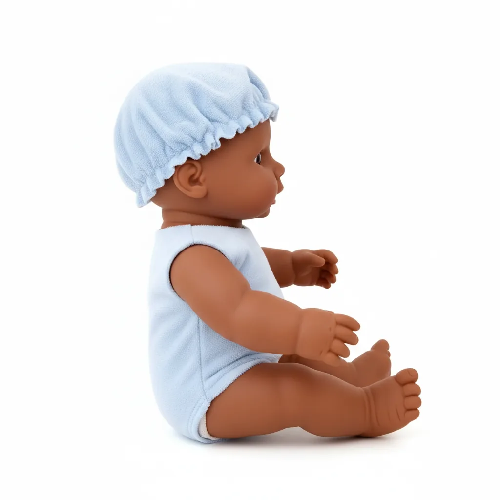Mia Baby Doll — close-up of face and features