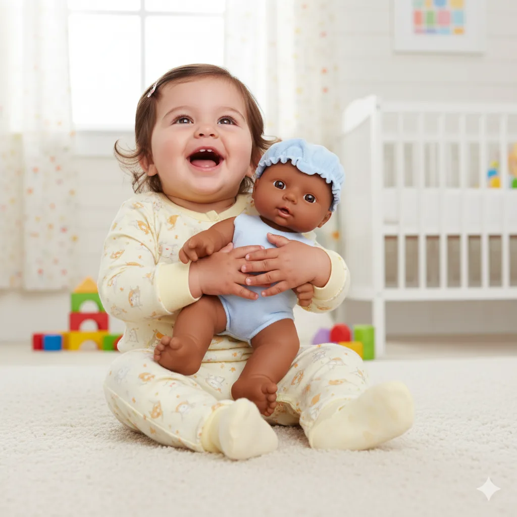 Mia Baby Doll — with pyjama set and accessories